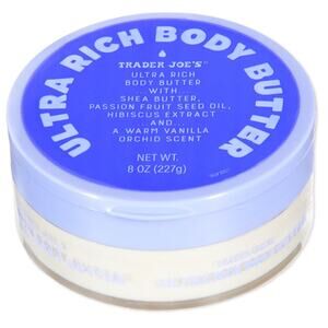 Trader Joe’s Ultra Rich Body Butter Vanilla Orchid Scent Shea Butter Ltd Ed NEW!